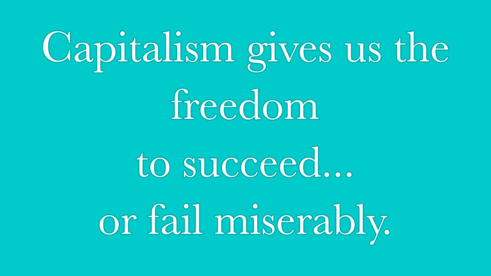 capitalism and freedom